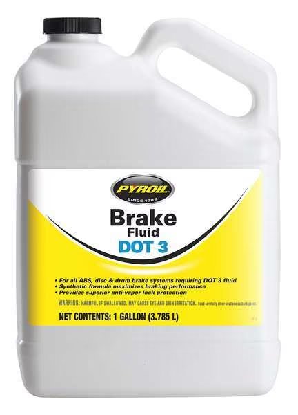 1 gal. Brake Fluid - Plastic Bottle, Pyroil, Mfr#: PYBF-1