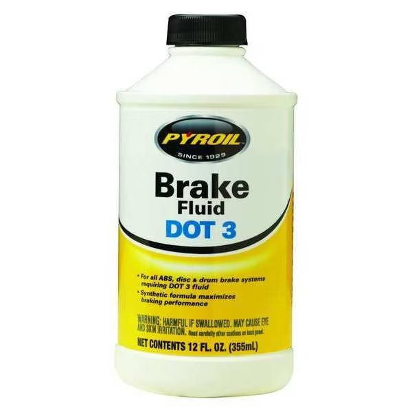 12 oz. - Brake Fluid - Plastic Bottle, Pyroil, Mfr#: PYBF-12