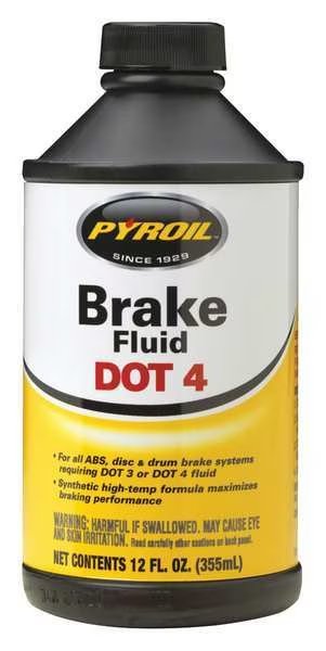 12 oz. - Brake Fluid - Plastic Bottle, Pyroil, Mfr#: PYBF4-12