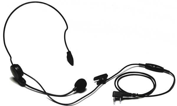 Headset, Over the Head, On Ear, Black, Kenwood, Mfr#: KHS-22A