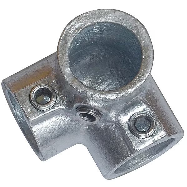 Structural Pipe Fitting, Side Outlet Elbow, Cast Iron, 1.25 in Pipe Size, 50000 lb Tensile Strength, EnjoyTool Select, Mfr#: 4NXT6
