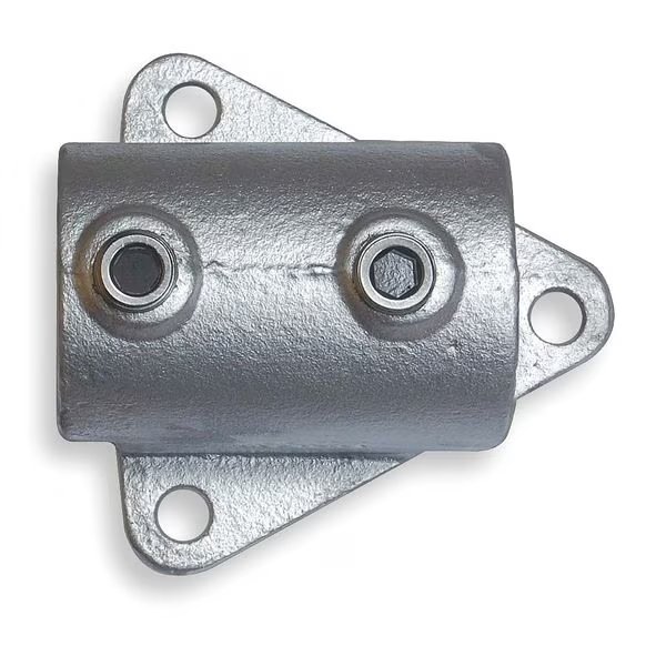 Structural Pipe Fitting, Wall Mount Flange, Cast Iron, 1.5 in Pipe Size, 50000 lb Tensile Strength, EnjoyTool Select, Mfr#: 4NXW2