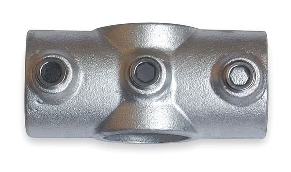 Structural Pipe Fitting, Slip-On Cross, Cast Iron, 1.5 in Pipe Size, 50000 lb Tensile Strength, EnjoyTool Select, Mfr#: 4NXV6
