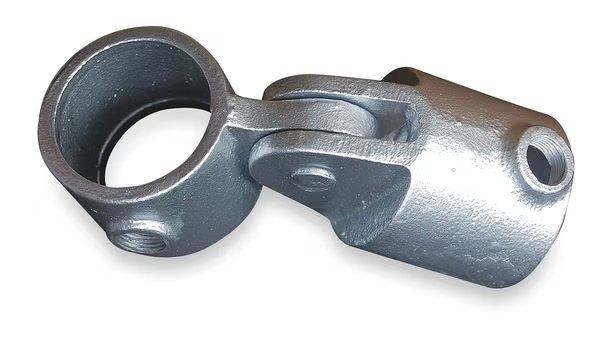 Structural Pipe Fitting, Single-Swivel Socket, Cast Iron, 1.25 in Pipe Size, EnjoyTool Select, Mfr#: 4NXU7