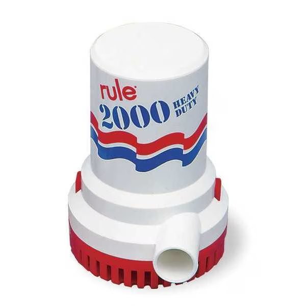 Pump, Bilge, 12 Vdc, Rule, Mfr#: 10