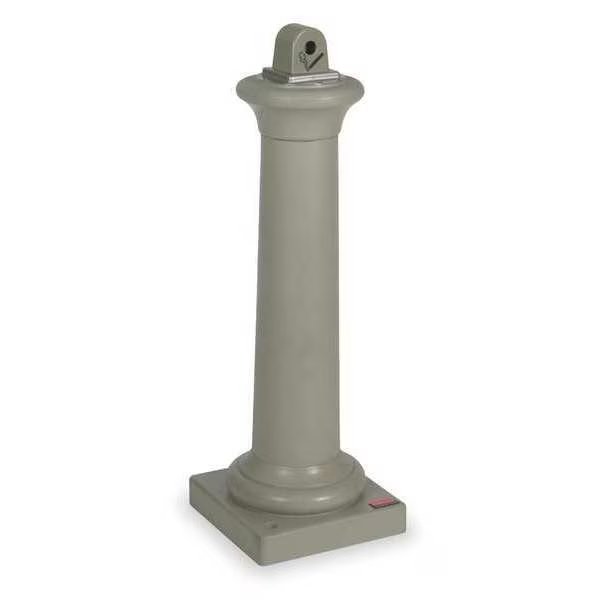 Cigarette Receptacle, 1 gal., Sandstone, Rubbermaid Commercial, Mfr#: FG9W3000SSTON