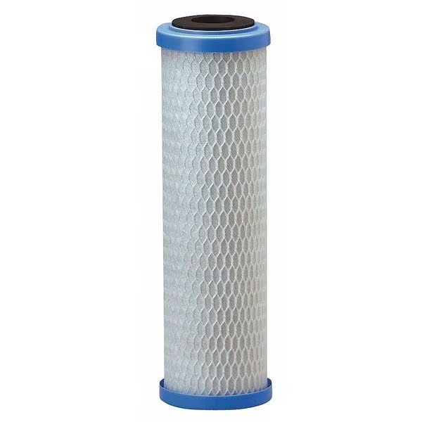Woven Filter Cartridge, 1 gpm, 10 Micron, 2-7/8" O.D., 9 3/4 in H, Pentair/Pentek, Mfr#: 155634-75