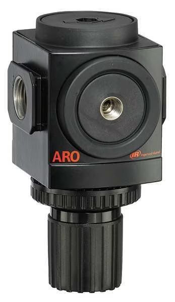 Air Regulator, 1/2 In NPT, 215 cfm, 250 psi, Aro, Mfr#: R37341-100