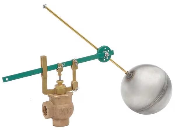 Float Valve Assembly, Double, 100 psi, NPT, Keckley, Mfr#: 11/227SA/BB