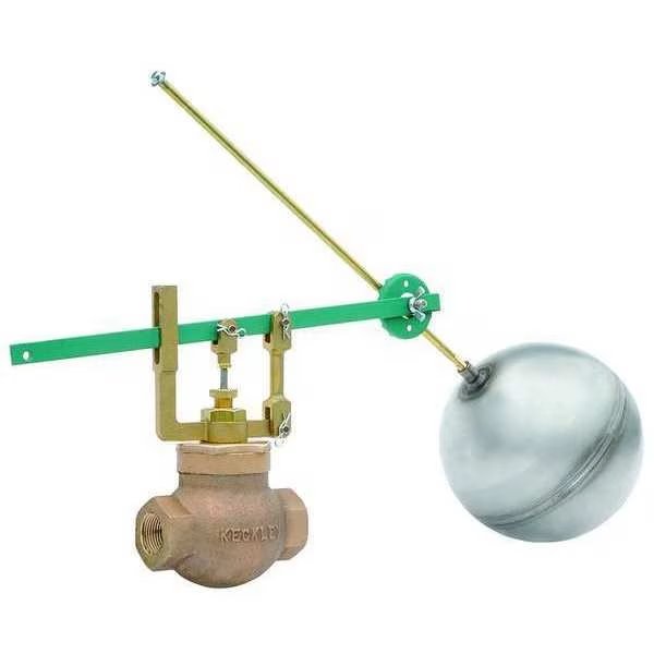 Float Valve Assembly, Single, Size 3/4 In., Keckley, Mfr#: 3/47SG/BB