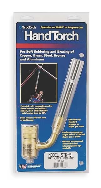 Hand Torch, 360 Deg, Swirl Flame, Turbotorch, Mfr#: 0386-0403