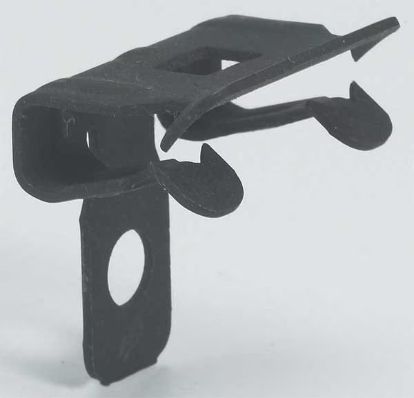 Flange Clip, Steel, Zinc Phosphate, Eaton B-Line, Mfr#: BE-9-12