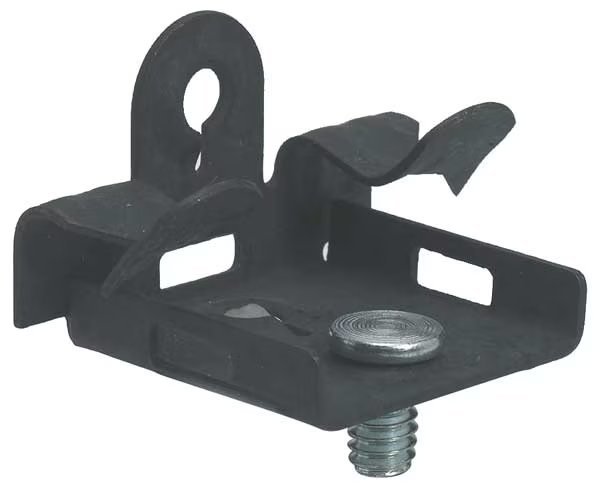Flange Clip, Steel, Zinc Phosphate, Eaton B-Line, Mfr#: BU-5-8-S