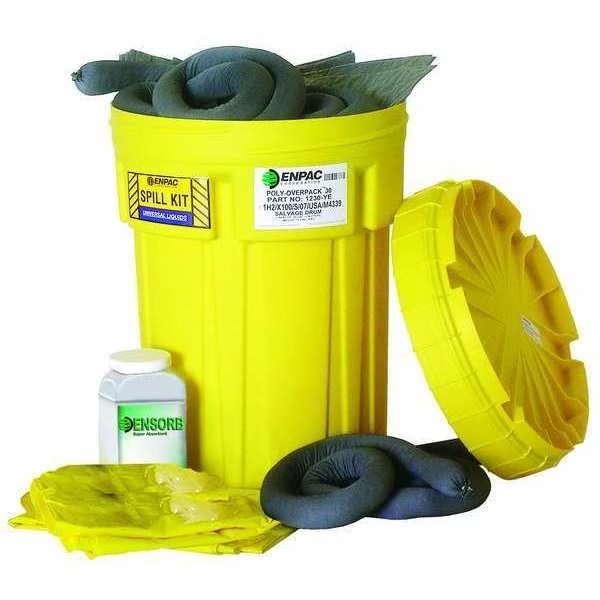 Spill Kit, Chem/Hazmat, Yellow, Enpac, Mfr#: 13-30-U-PI