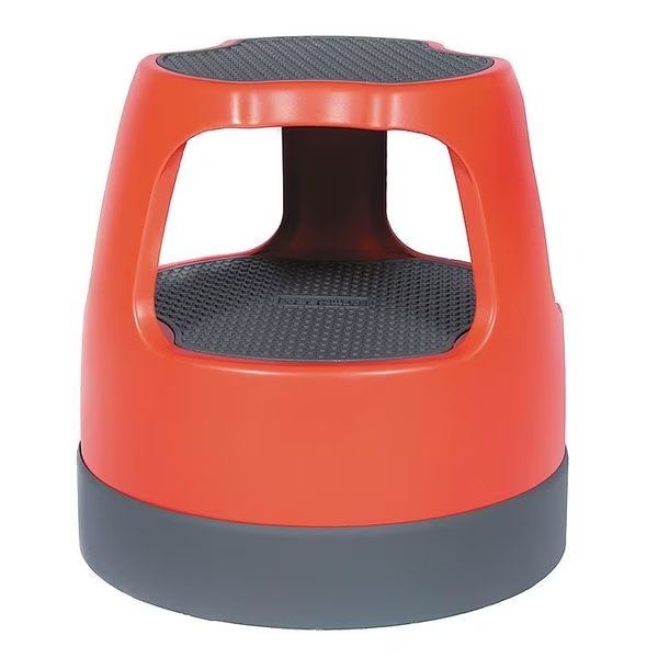 2 Steps, Plastic Step Stool, 300 lb. Load Capacity, Red, Cramer, Mfr#: 50011PK-43