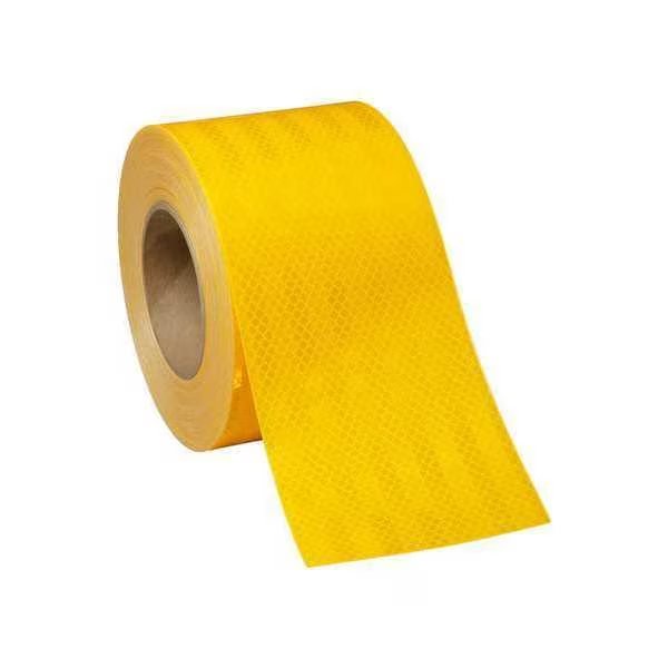 Conspicuity Tape, Cut, 4 In, 18 In, Fl Ylw, 3M, Mfr#: 983-21 ES
