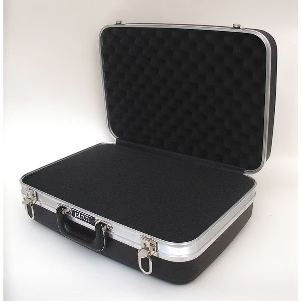 Black Protective Case, 19-1/8"L x 14-1/4"W x 7-3/4"D, Platt, Mfr#: 1425