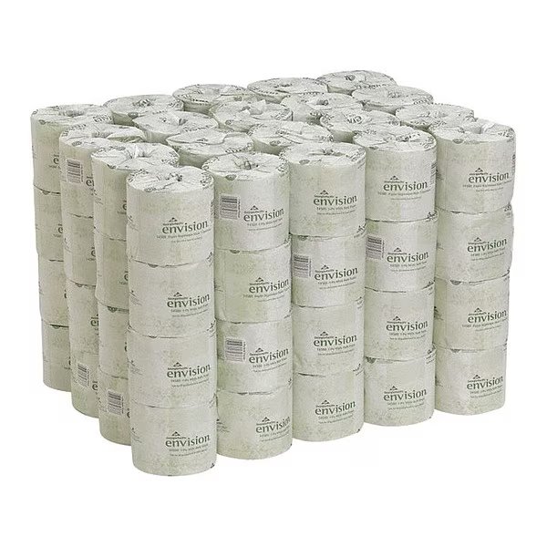 Envision, Standard Core, 1 Ply, 1210 Sheets, White, 80 PK