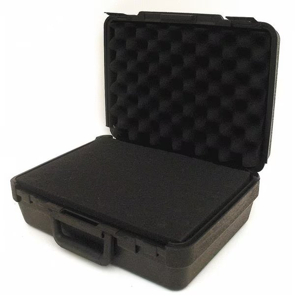 Black Protective Case, 13-1/2"L x 10"W x 5-1/2"D, Platt, Mfr#: 407