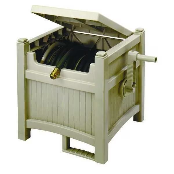 Free Standing Hose Reel, Resin, 11 In.Dia., Suncast, Mfr#: PHH100D