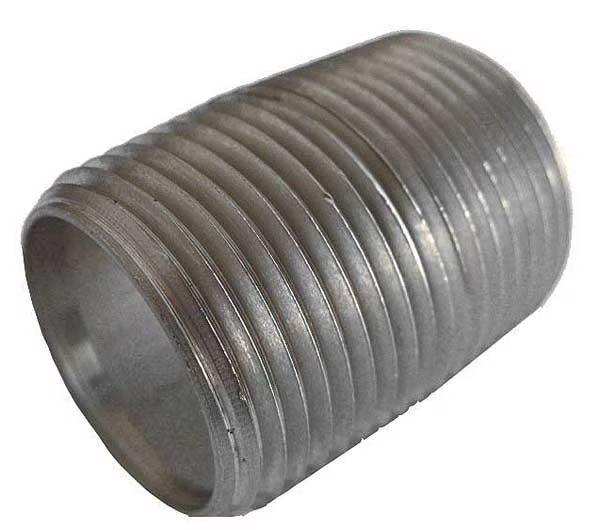 1/2" MNPT Close TBE Stainless Steel Pipe Nipple Sch 80, Thread Type: NPT, EnjoyTool Select, Mfr#: E4BND01