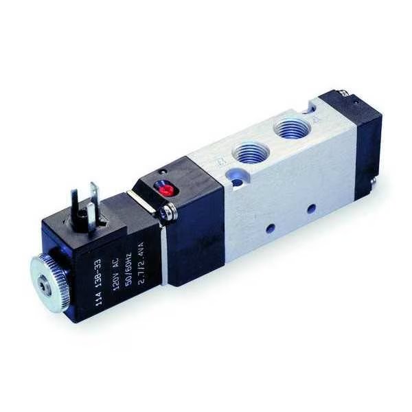 Solenoid Air Control Valve, 18mm, 120VAC, Aro, Mfr#: M812SS-120-A