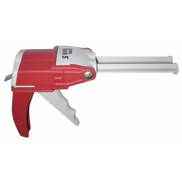 Multiple Ratio Two-Part Applicator, Gray/Red, 1:1, 10:1, 2:1 Mixing Ratio, Devcon, Mfr#: 14280