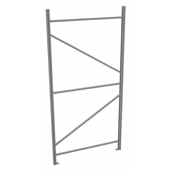 Upright Frame, 48 in D, 1 3/4 in W, Tennsco, Mfr#: BUF-4896