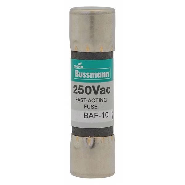 Midget Fuse, BAF Series, Fast-Acting, 25A, 250V AC, Non-Indicating, Eaton Bussmann, Mfr#: BAF-25