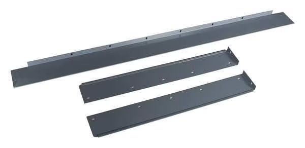 Side/Back Rail Kit, 72W x 30D x 3H, Gray, EnjoyTool Select, Mfr#: 5W677