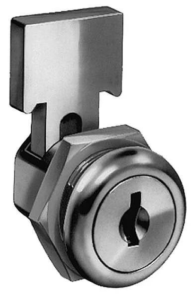 Cabinet and Drawer Dead Bolt Locks, Keyed Alike, C415A Key, For Material Thickness 3/16 in, Compx National, Mfr#: C8701-C415A-14A
