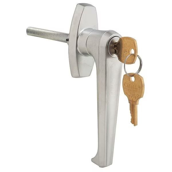 L-Handle Keyed Cam Lock, Key C415A, Compx National, Mfr#: C8754-C415A-26D