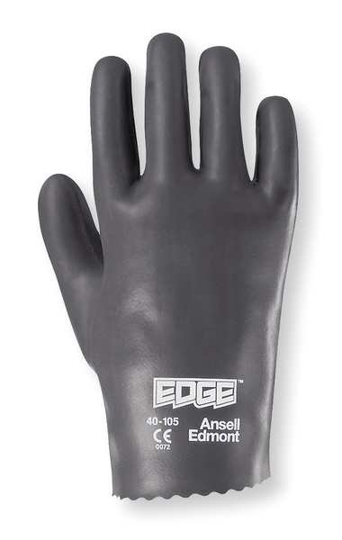 Nitrile Coated Gloves, Full Coverage, Gray, S, PR, Edge, Mfr#: 40-105