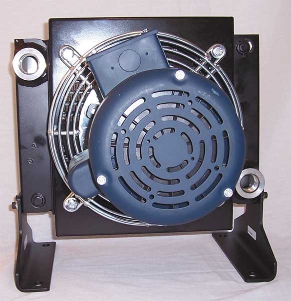 Oil Cooler, AC, 2-30 GPM, 115/230 V, 1/3 HP, Akg, Mfr#: A8-1