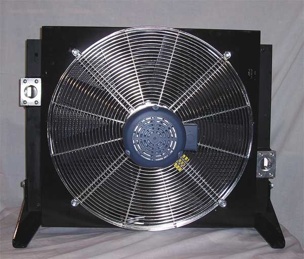 Oil Cooler, AC, 20-200 GPM, 230/460 V, 3 HP, Akg, Mfr#: A90-3