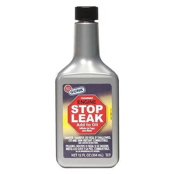 Oil Stop Leak, 12 oz. Size, Amber, Motor Medic, Mfr#: M2112