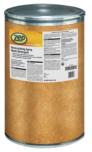 Parts Washer Cleaning Solution, Pail, 40 lb, Water-based, For Grease/Grime, 140°F to 140°F, Zep, Mfr#: 1041743