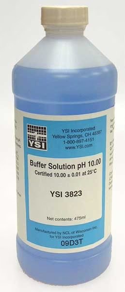 Buffer Solution, pH, 10.00, Pt, PK6, Ysi, Mfr#: 3823