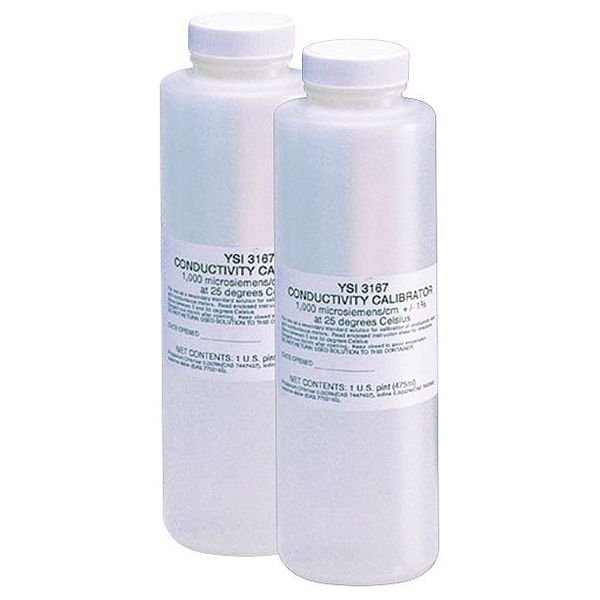 Cal Solution, EC, 1000 uS/cm, 1 Pt, PK8, Ysi, Mfr#: 3167