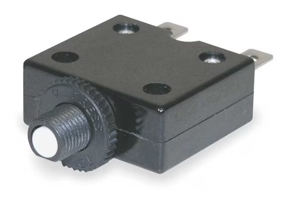 Circuit Breaker, CLB Series, 20A, 1 Pole, 125/250V AC, Not Rated, Medium Curve, Carling Technologies, Mfr#: CLB-203-27E3N-W-A/20