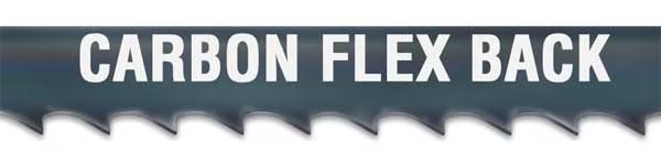 Band Saw Blade, 7 ft. 9-1/2 in L, 3/8" W, 8 TPI, 0.025" Thick, Carbon Steel, Morse, Mfr#: ZHEBR08 -7'9-1/2