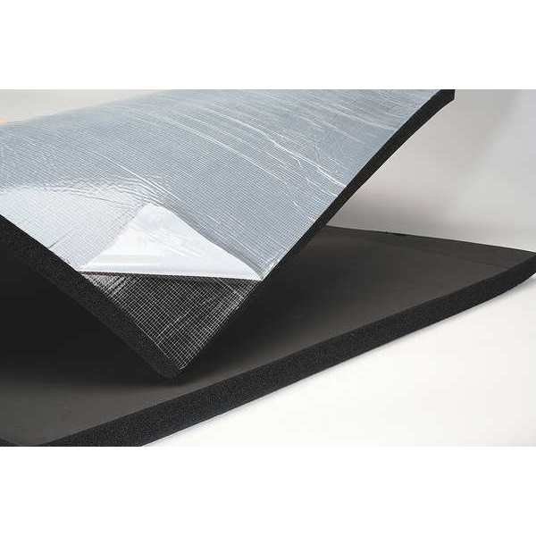 Insulation Sheet, NBR/PVC, 36 in x 48 in, 3/4 in Wall, Black, K-Flex Usa, Mfr#: 6RSXG3X4068
