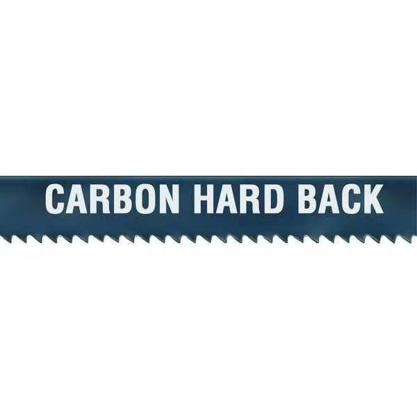 Band Saw Blade, 7 ft. 9-1/2 in L, 3/8" W, 6 TPI, 0.025" Thick, Carbon Steel, Morse, Mfr#: ZHBBH06-7'9-1/2