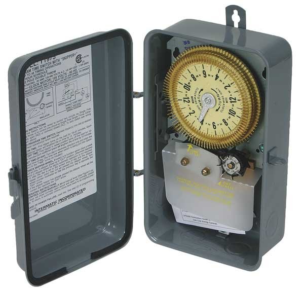 Electromechanical Timer, Multi Operation, Intermatic, Mfr#: T1975R