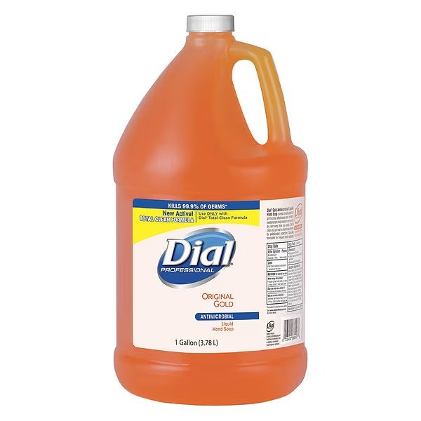1 gal. Liquid Hand Soap Jug, Dial, Mfr#: 88047