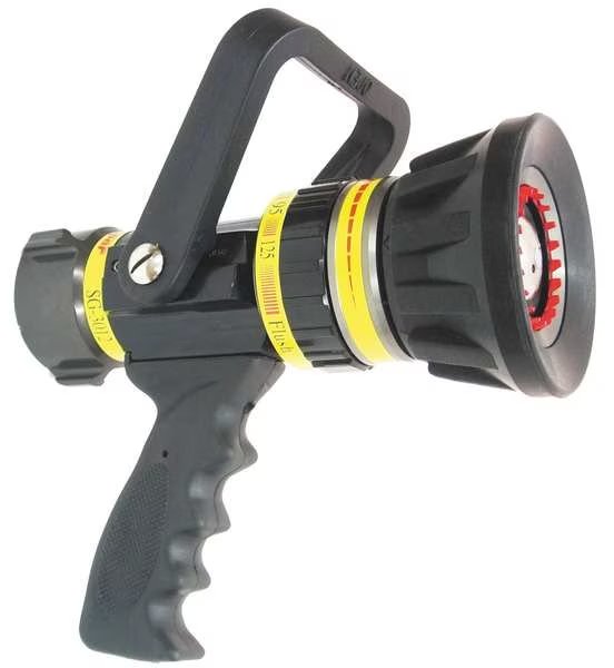 Fire Hose Nozzle, 1-1/2 In., Black, Viper, Mfr#: SG3012
