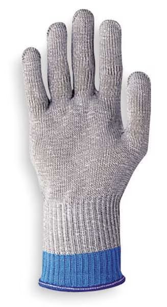 Cut Resistant Coated Gloves, 5 Cut Level, 10 ga, Silver, L, Whizard, Mfr#: 134528