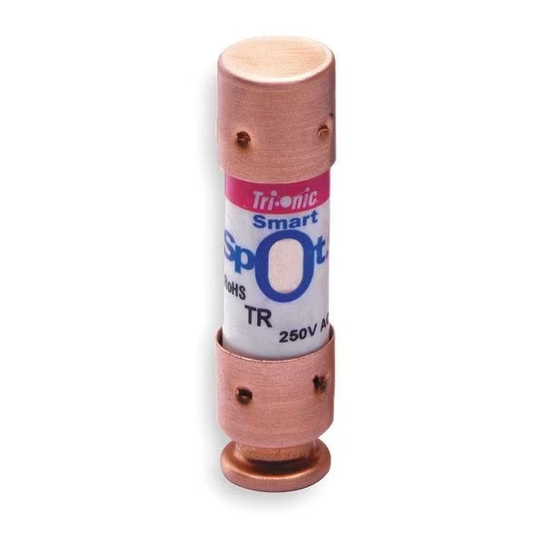 Fuse, RK5 Class, TR-RID Series, Time-Delay, 12A, 250V AC, Indicating, Mersen, Mfr#: TR12RID