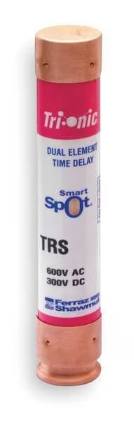 Fuse, RK5 Class, TRS-RID Series, Time-Delay, 50A, 600V AC, Indicating, Mersen, Mfr#: TRS50RID