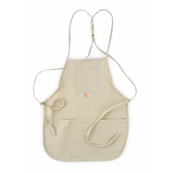 Tool Apron, Tool Apron, White, Canvas, 4 Pockets, Clc Work Gear, Mfr#: C11